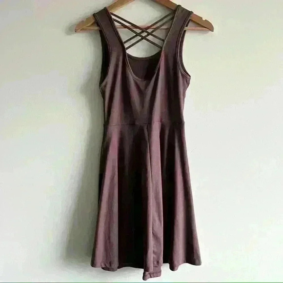 Rebel Sugar Women’s Skater Fun Party Preppy Cute Girl Dusty Pink Summer Dress XS - Picture 3 of 7